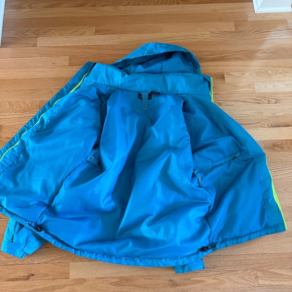 Albuquerque International Balloon Fiesta 2018 Winter Coat & Vest Turquoise Sz L - Picture 10 of 16
